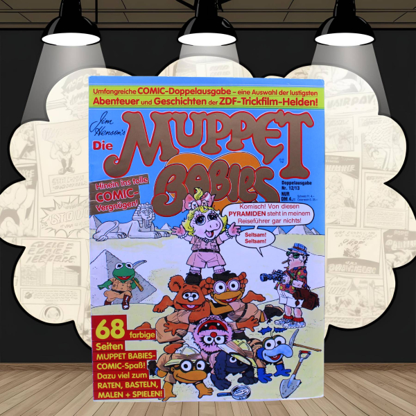 Muppet Babies Comic Magazin Nr. 12 & 13 (Interpart) | Abenteuer im Geschichten-Land & Cleop-Piggy | Hoppla Stuff